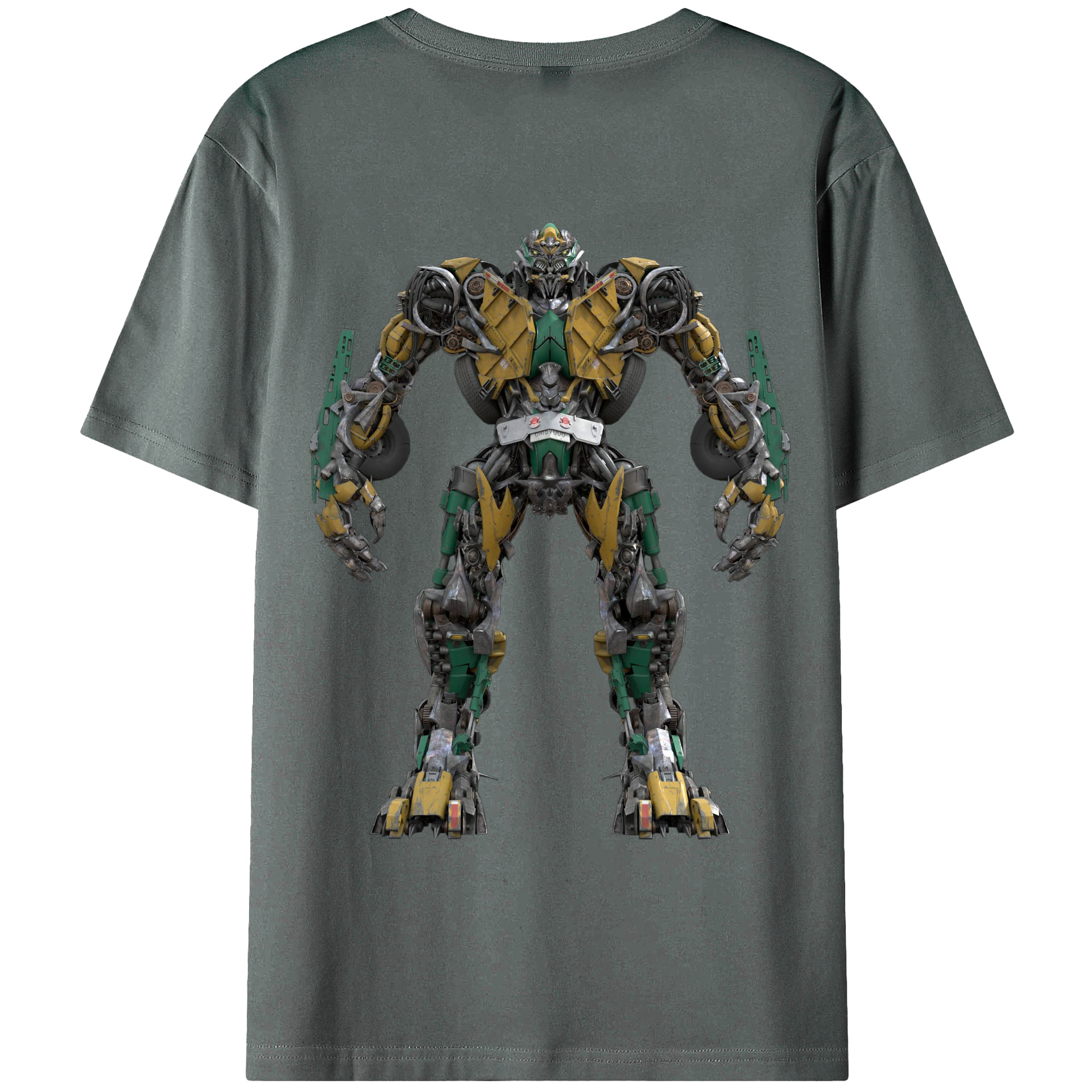 （画像用）  綿100％ メンズ半袖Tシャツ（バックプリント） 通気性